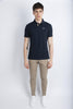 Barbour Navy Cotton Polo Shirt