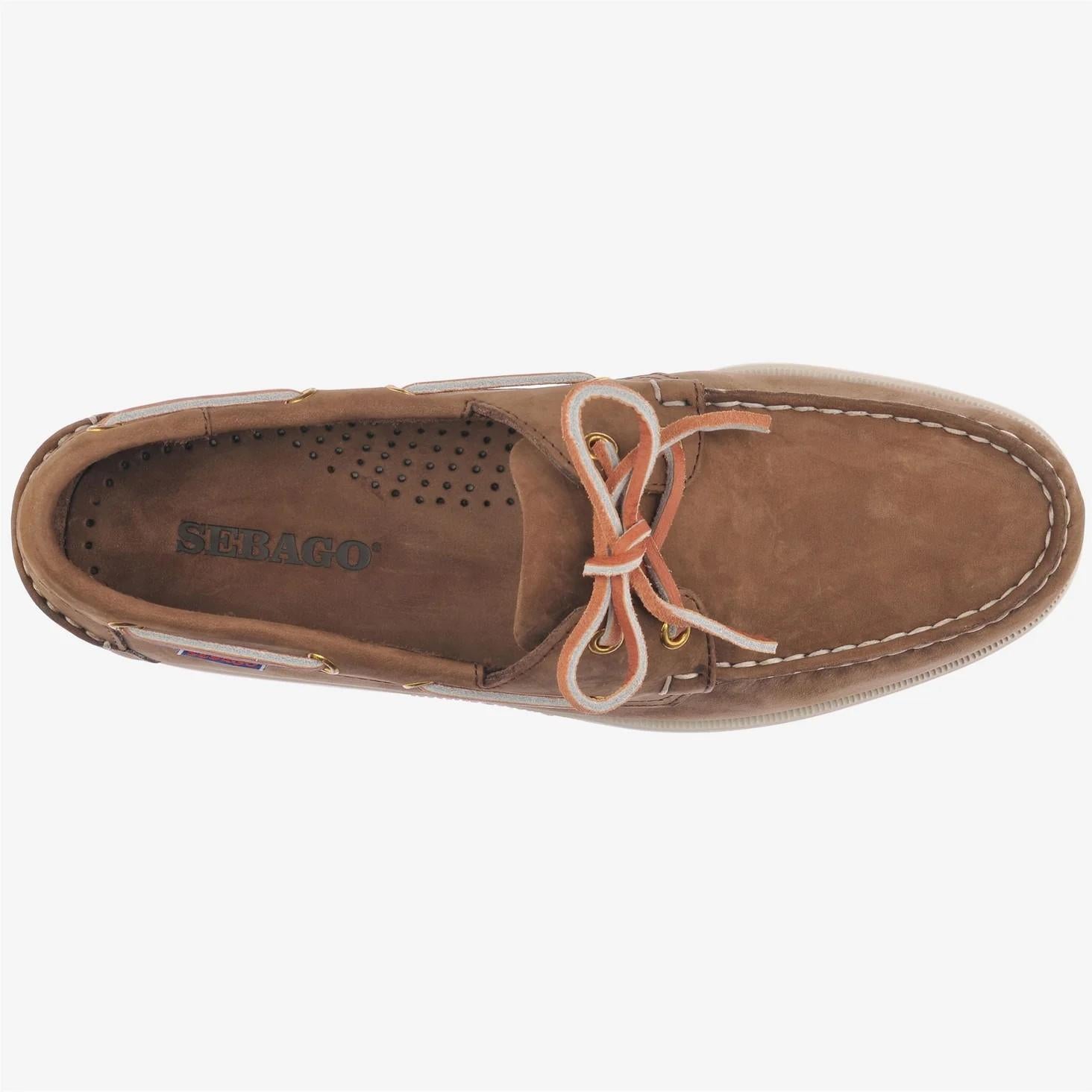 Mocassini da barca in nabuk m 7000GA0 ACO SEBAGO 