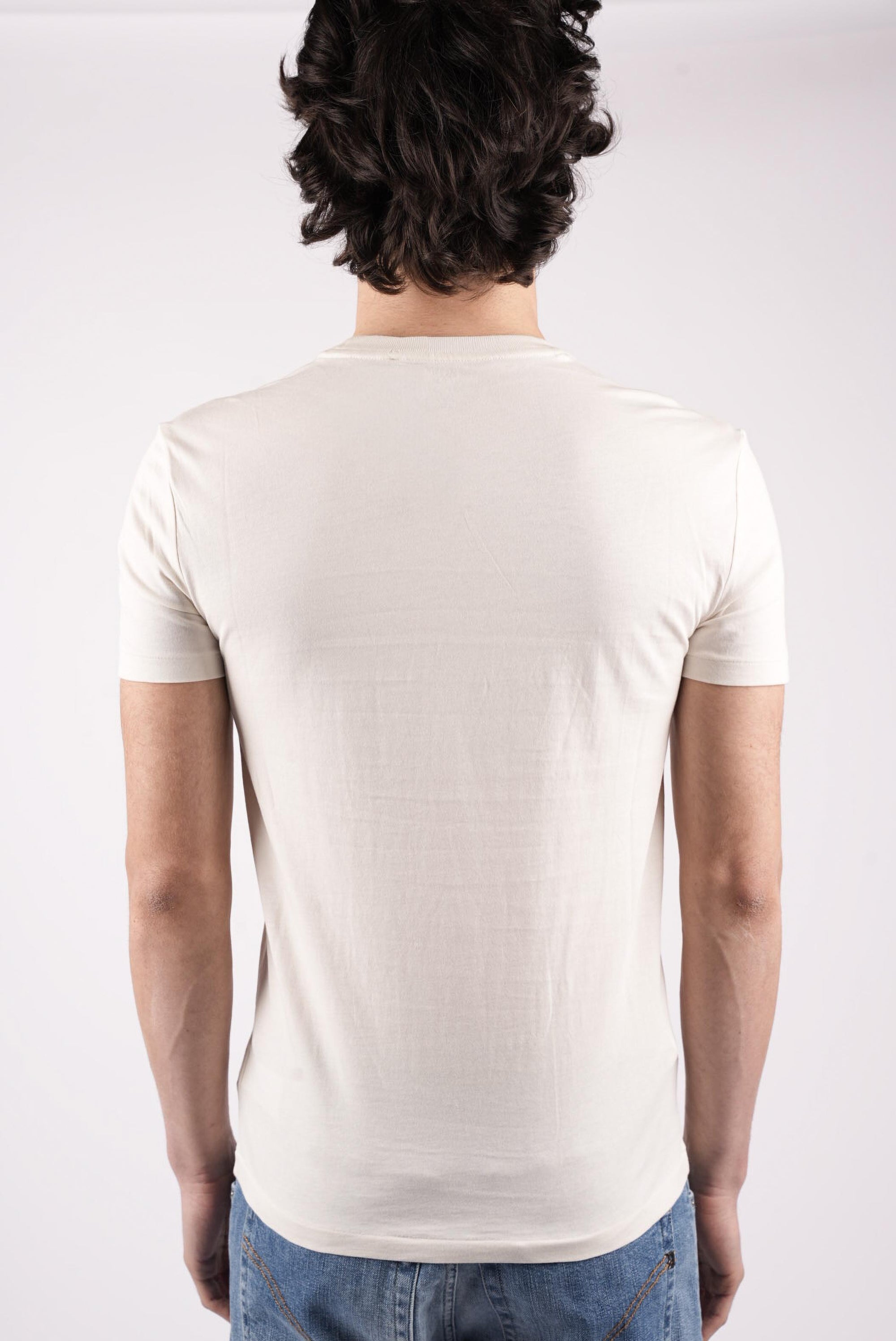 T-shirt con logo a contrasto 710671438 524 POLO RALPH LAUREN 