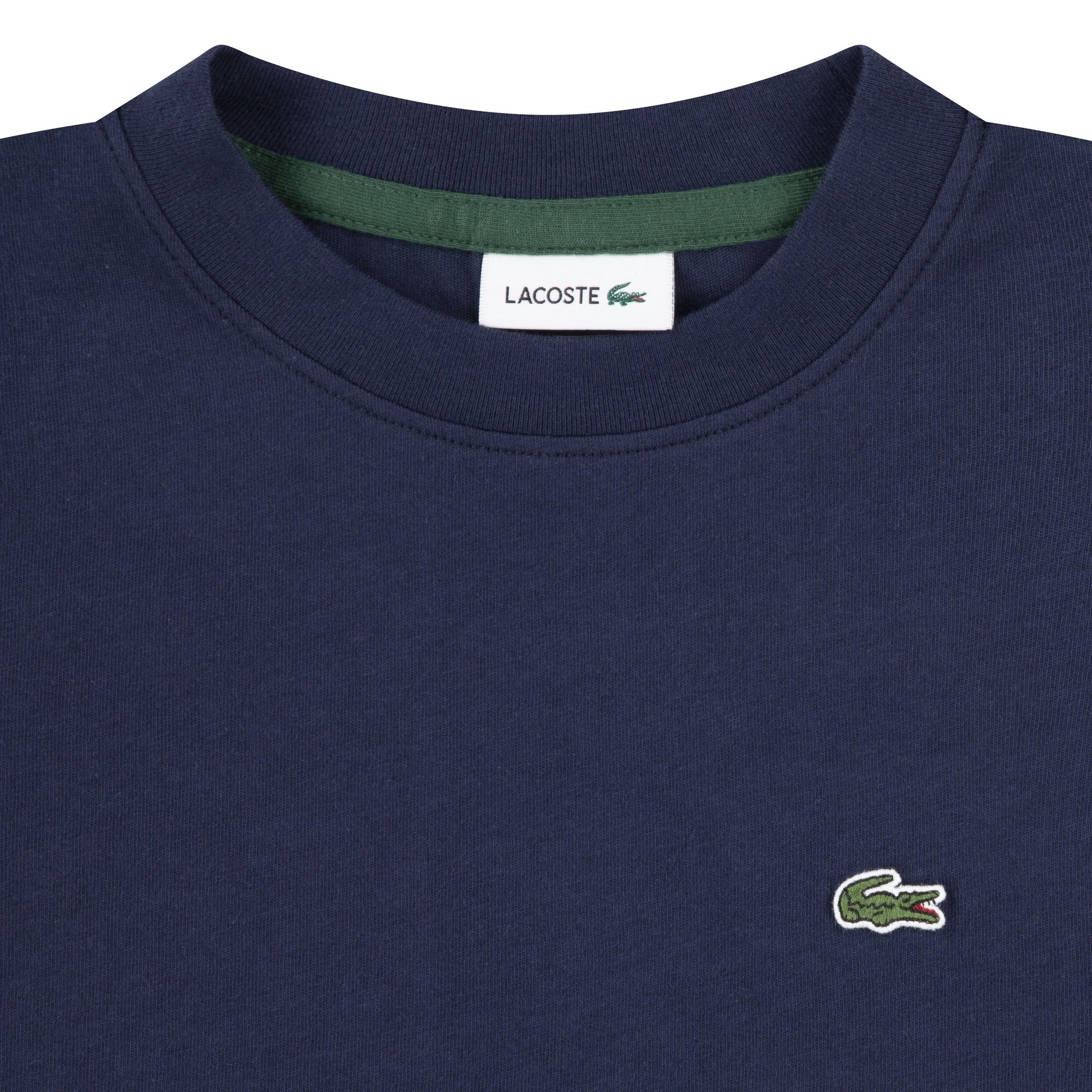 T-shirt in cotone a maniche lunghe 947112 UGW LACOSTE 
