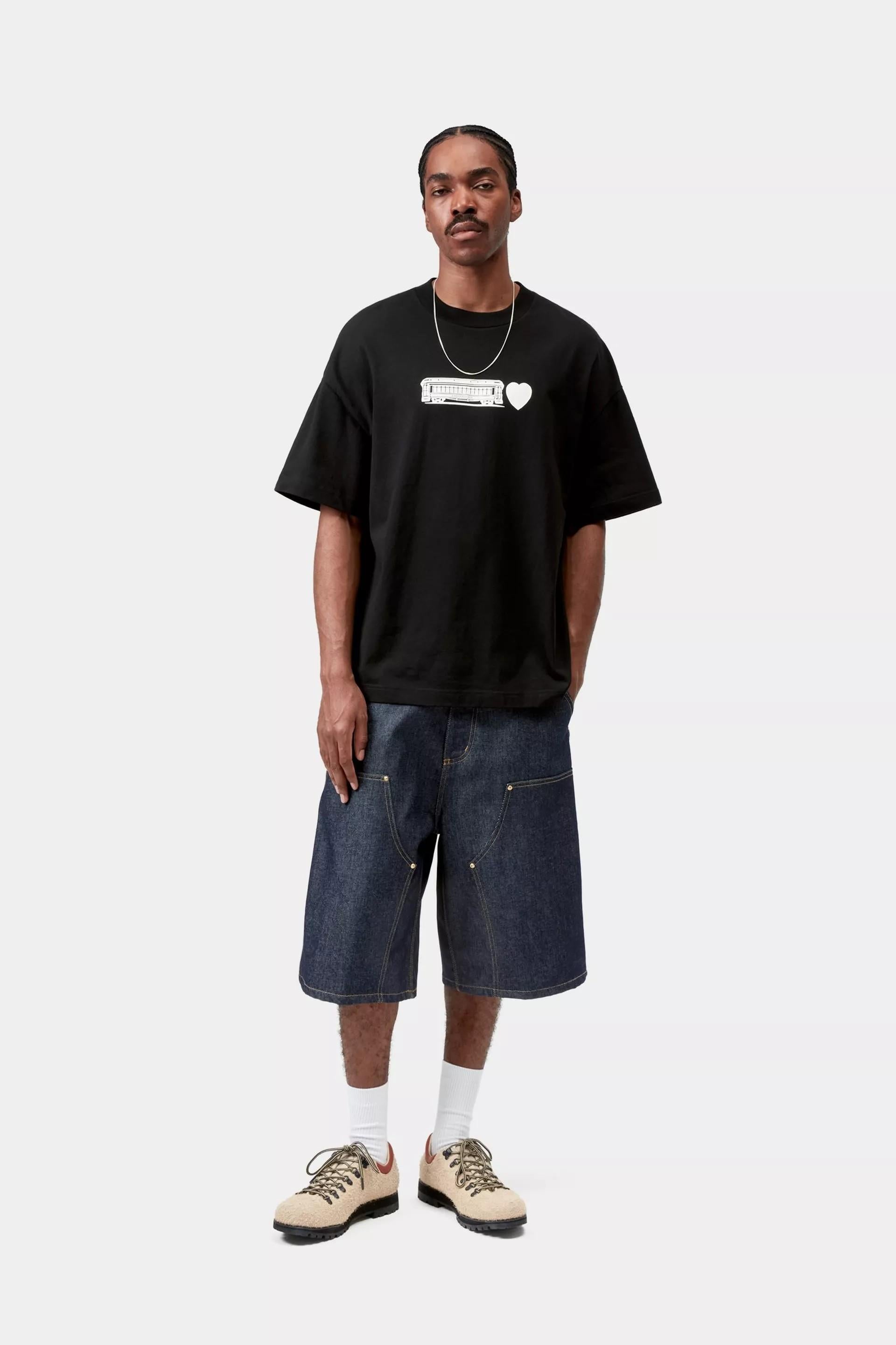 S/S Deconstructed Label T-Shirt I036008 89XX CARHARTT WIP 