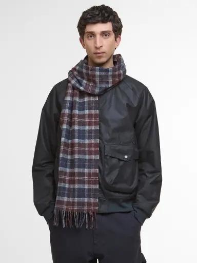 Sciarpa in lana d'agnello Tartan USC0001 TN38 BARBOUR 