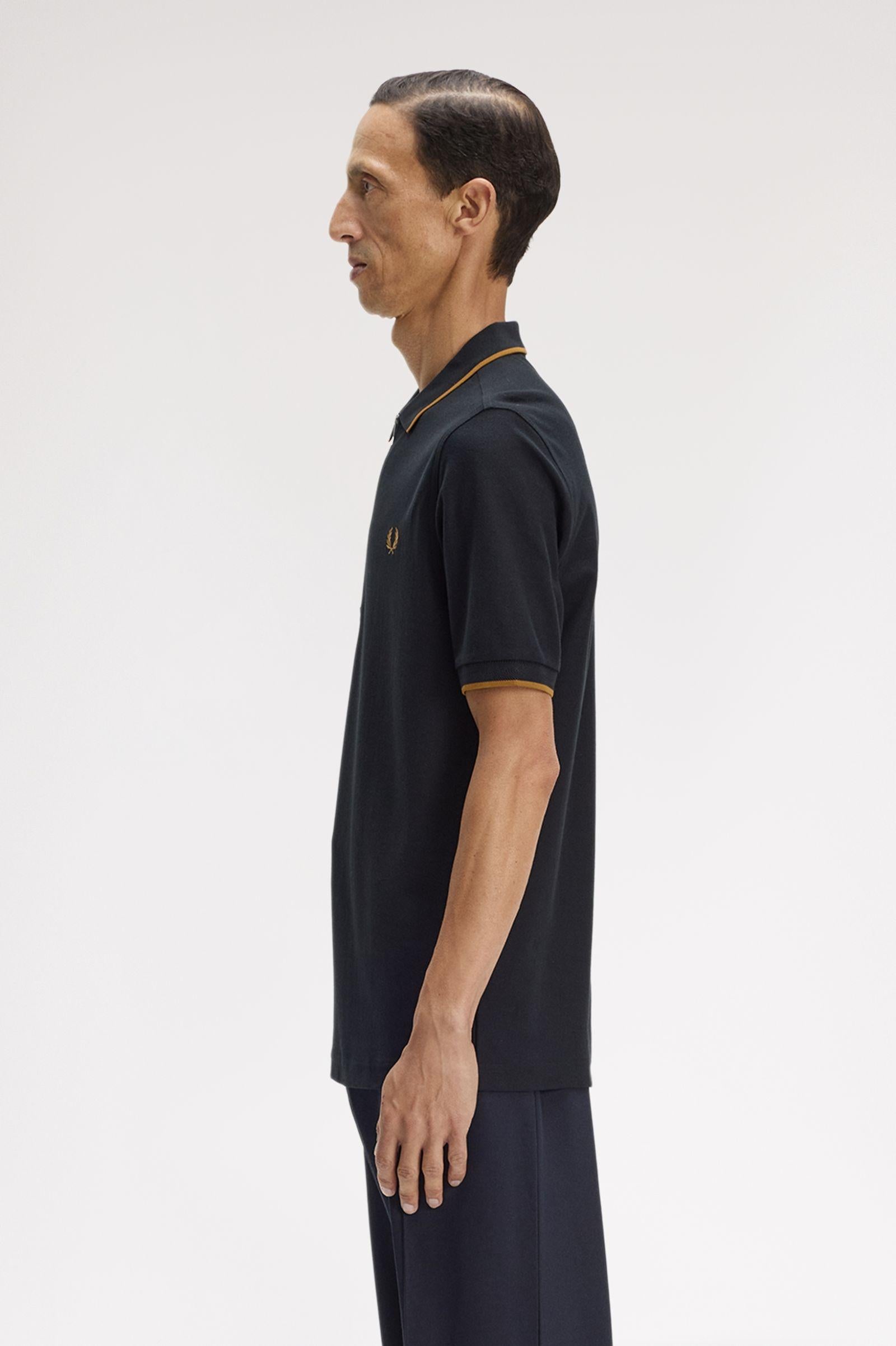 Polo In Piqué Crêpe M248058 102 FRED PERRY 