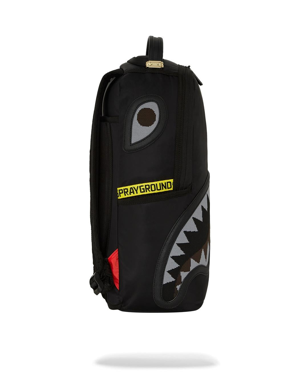 Zaino shark central yellow tape 910B7736 NSZ SPRAYGROUND 