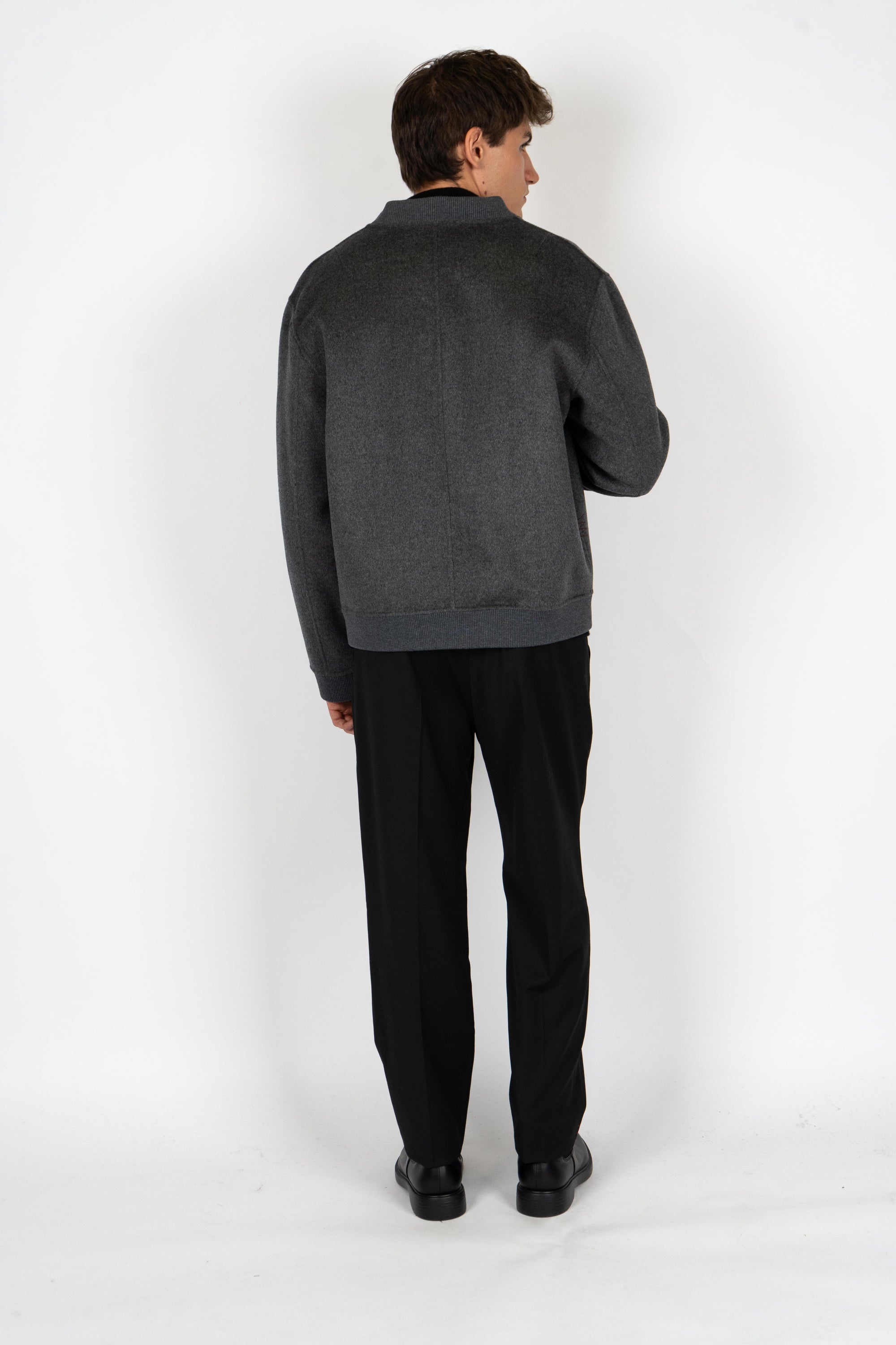 Giacca full zip B6F0011 FU95M AMARANTO 