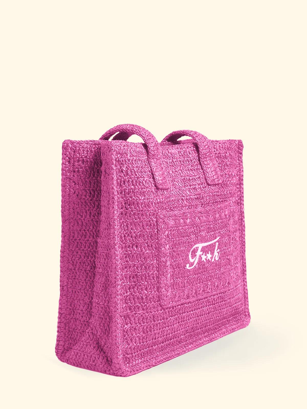 Tote bag donna fucsia FA26SW0001 FX F**K 