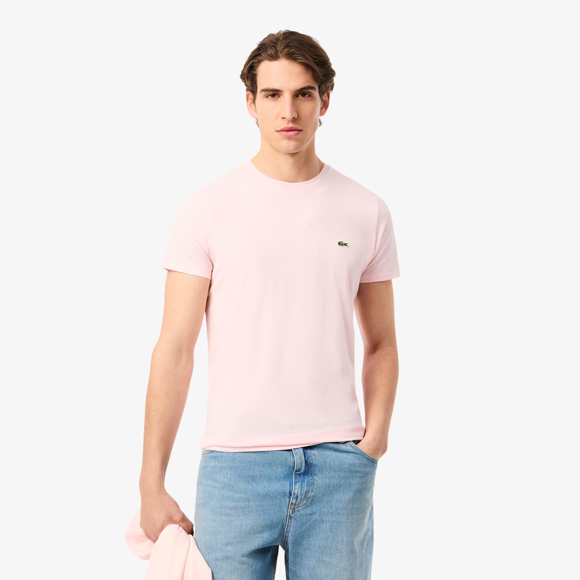 T-shirt in cotone Pima TH6709 T03 LACOSTE 
