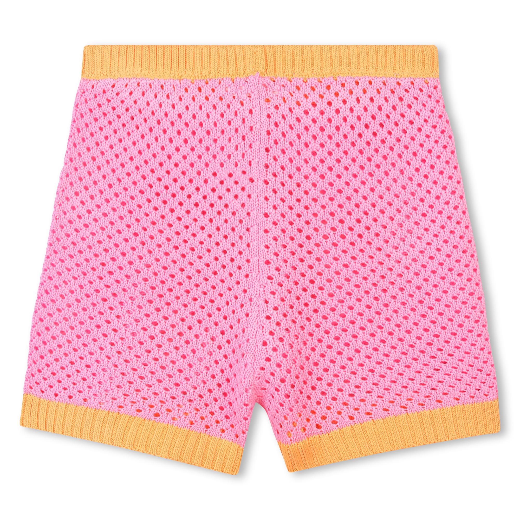 Shorts traforati U21072 462 BILLIEBLUSH 