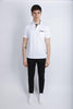Polo Corpatch bianco Barbour