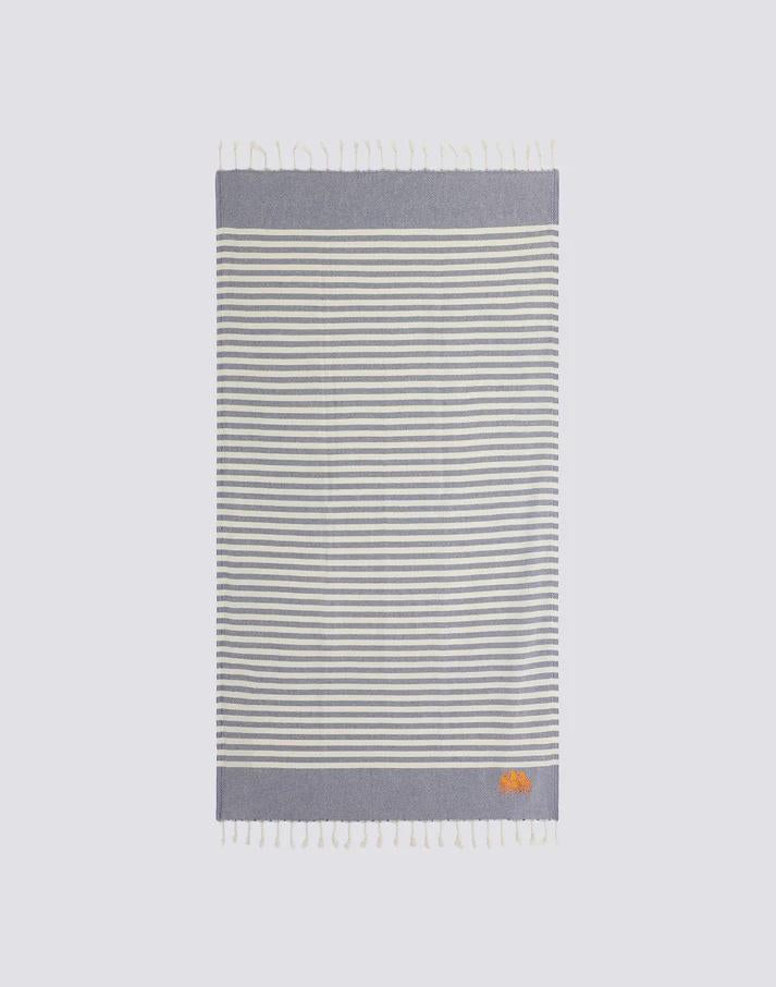 Telo mare jacquard a nido d'ape navy AM324ATC1000 00700 SUNDEK 