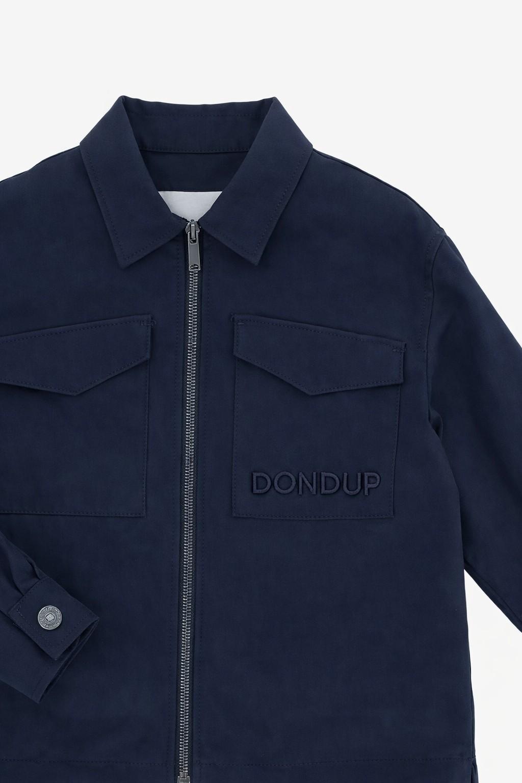 Giacca con logo DMGC0230TV124 4005A DONDUP 