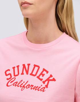 T-shirt cropped W748TEJS000 53201 SUNDEK 
