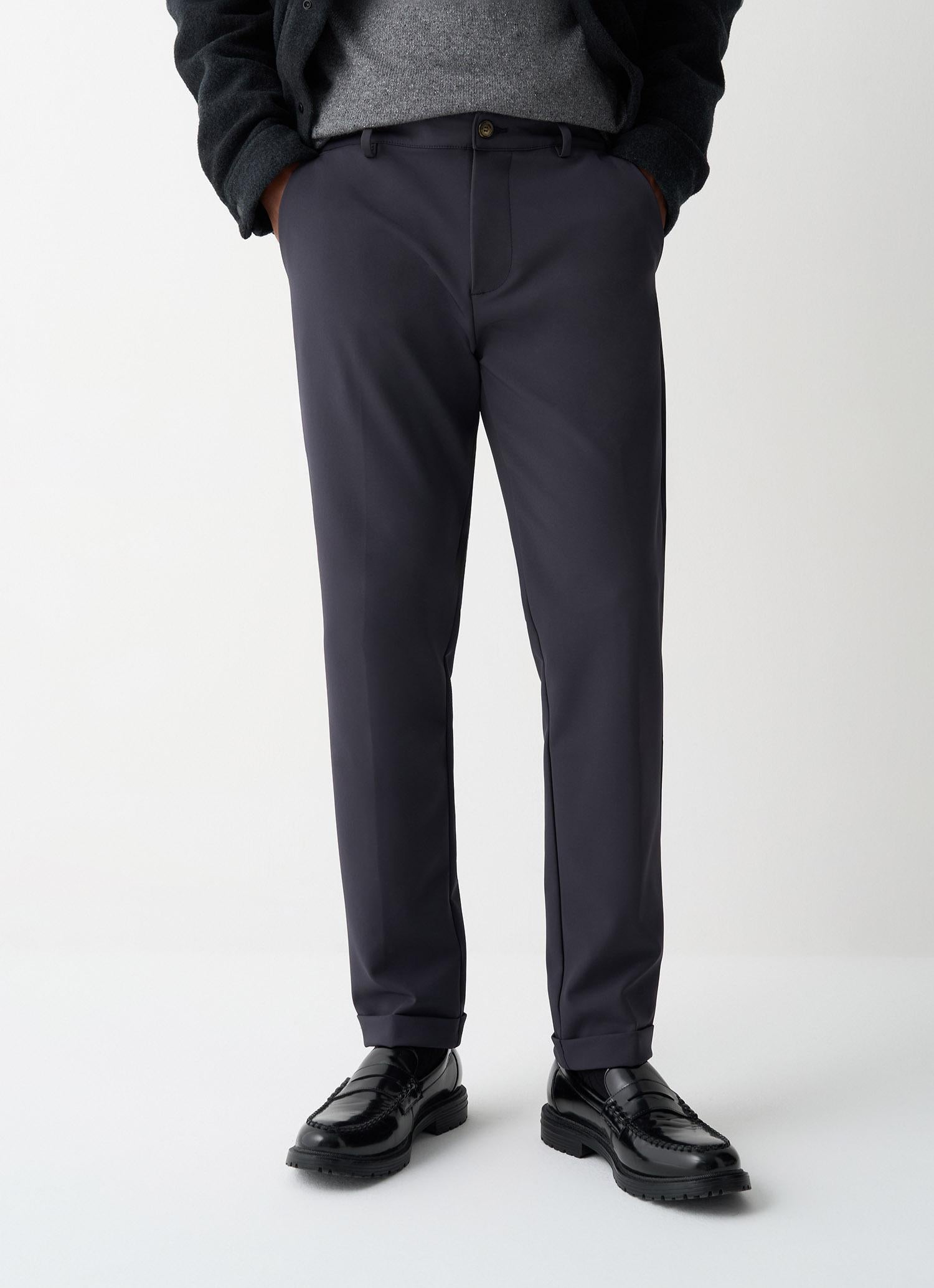Pantaloni easy care con risvolto 05725ZS 99 COLMAR 