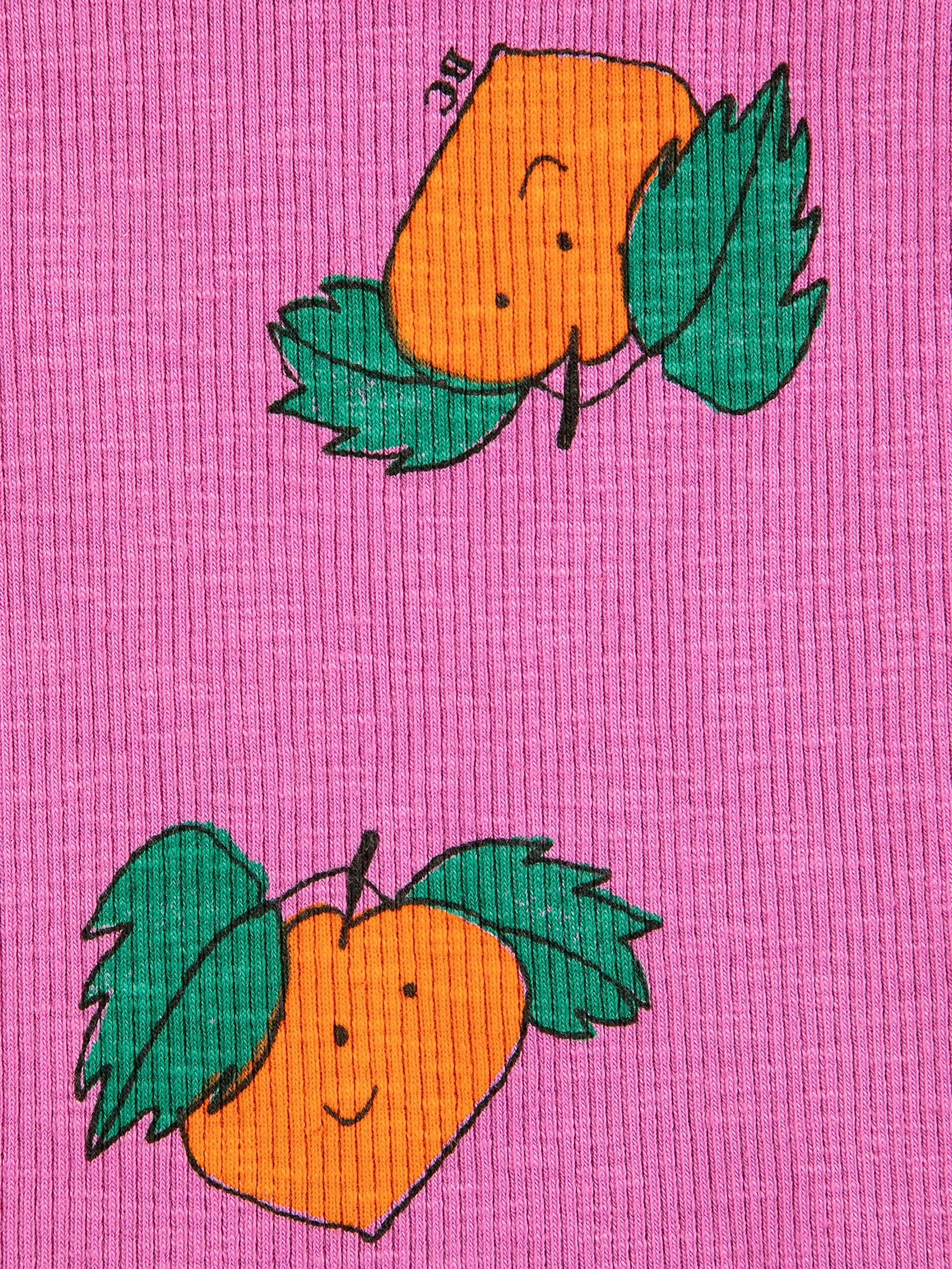 Top tangerine con stampa B126AC028 511 BOBO CHOSES 