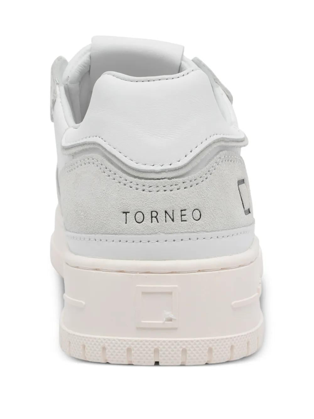 Sneakers Torneo con punta tonda M441TPBA WH D.A.T.E. 