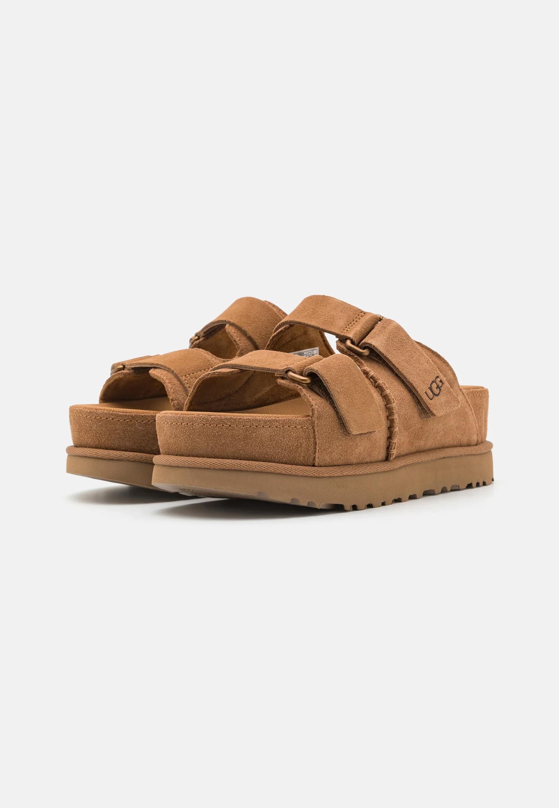 Ciabatte Goldenstar Hi Donna Chestnut 1155458 CHE UGG 