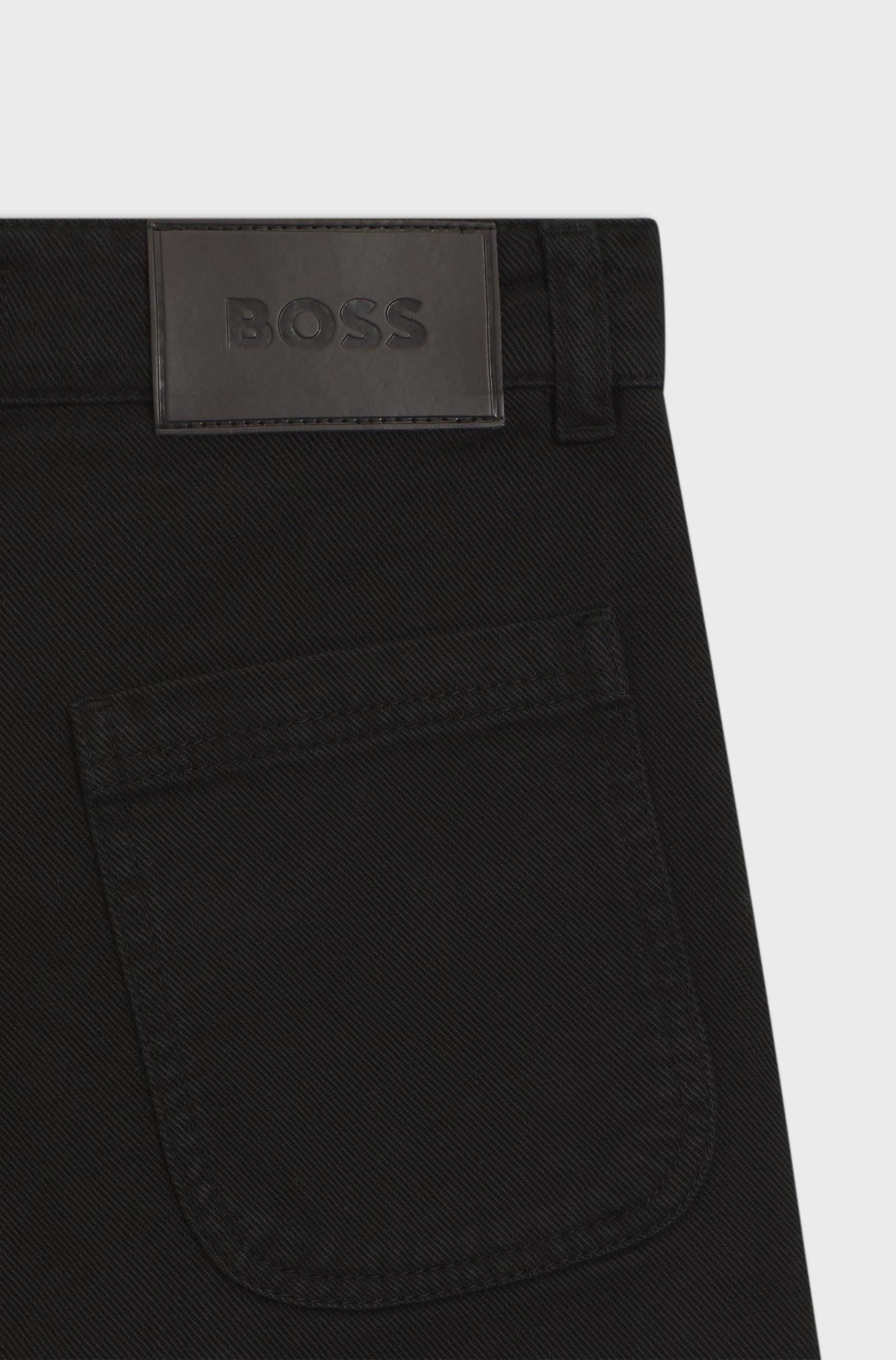 Pantaloni in twill J52300 09BA BOSS 