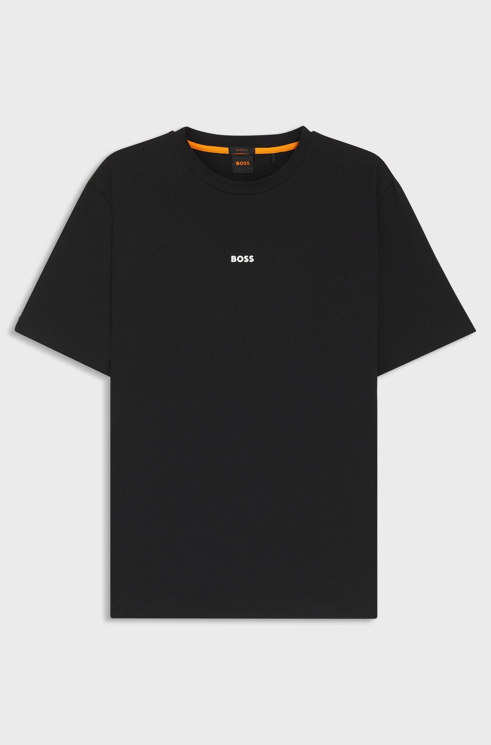 T-shirt con logo a contrasto 50473278 001 BOSS 