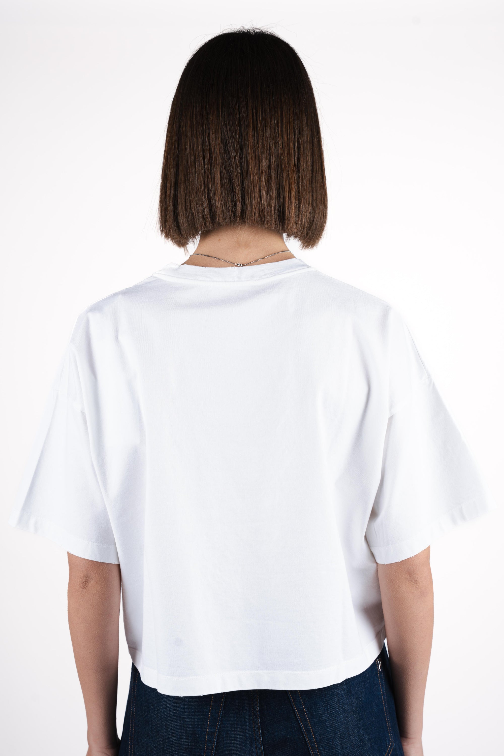 T-shirt girocollo DS077JF0352RMD2 000 DONDUP 