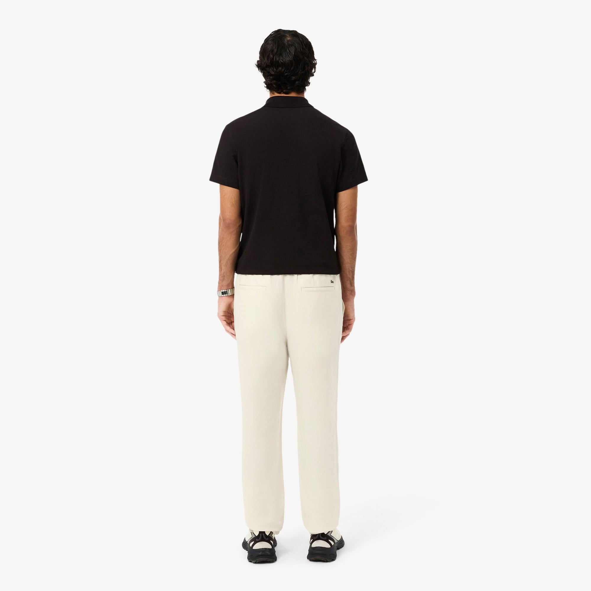 Pantaloni chino regular fit in lino HH1972 056 LACOSTE 