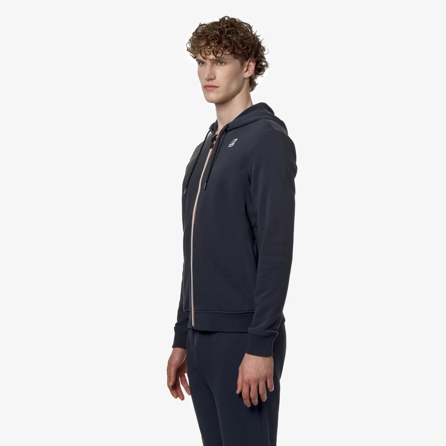 Giacca in pile unisex blu K4115ZW K89 K-WAY 