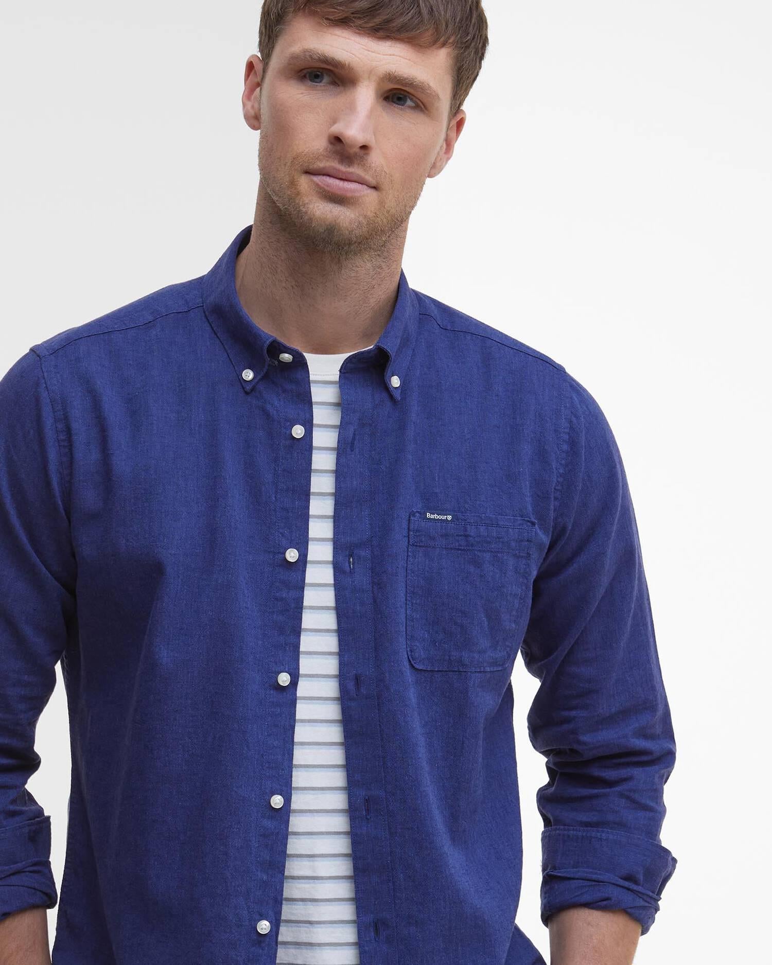 Camicia sartoriale Nelson MSH5090 IN32 BARBOUR 