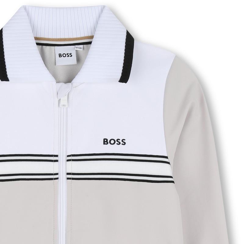 Felpa da jogging con chiusura con zip  J52951 130B BOSS 