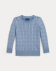 Maglia in cotone a trecce