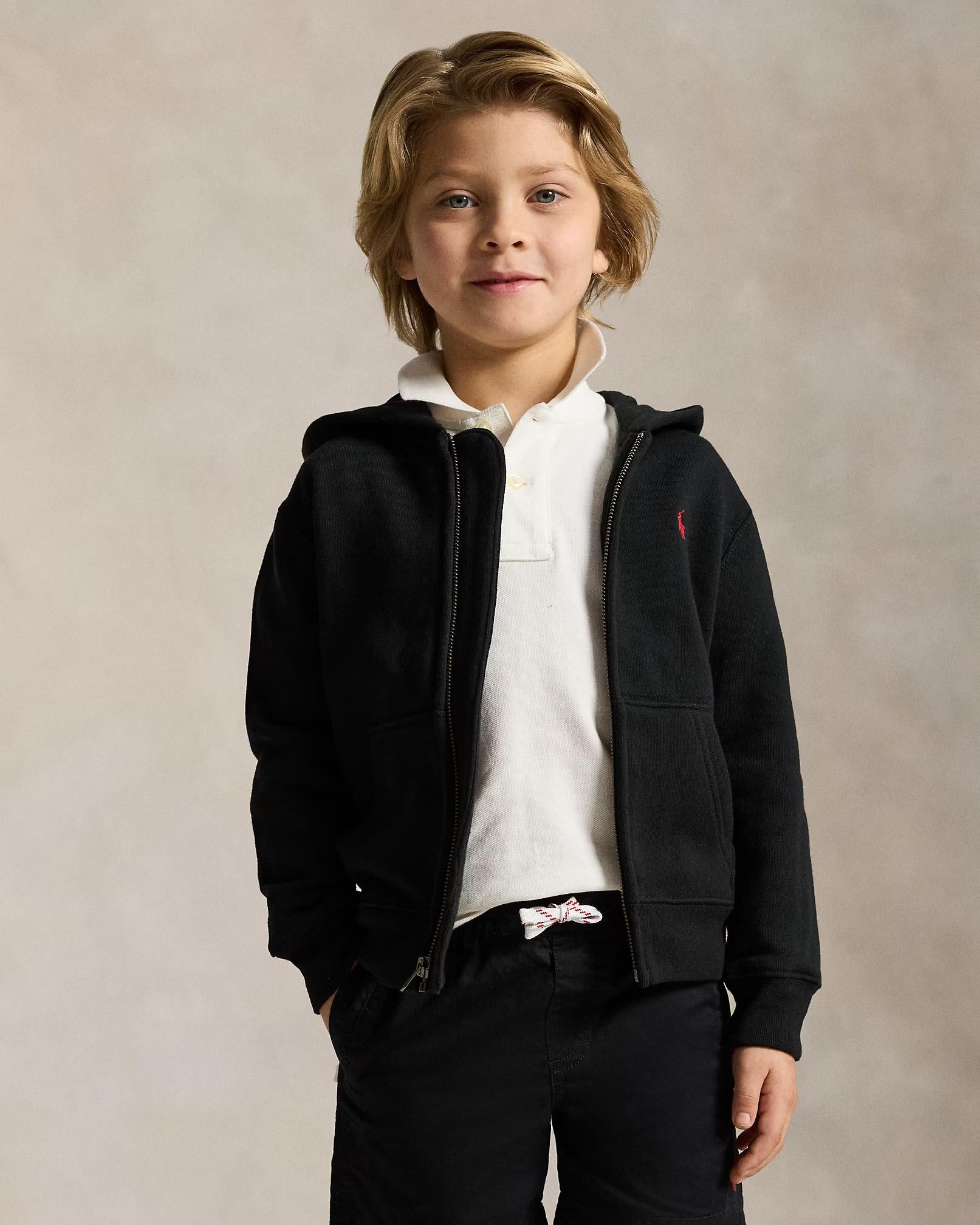Felpa con cappuccio e cerniera 322547626 003 POLO RALPH LAUREN 