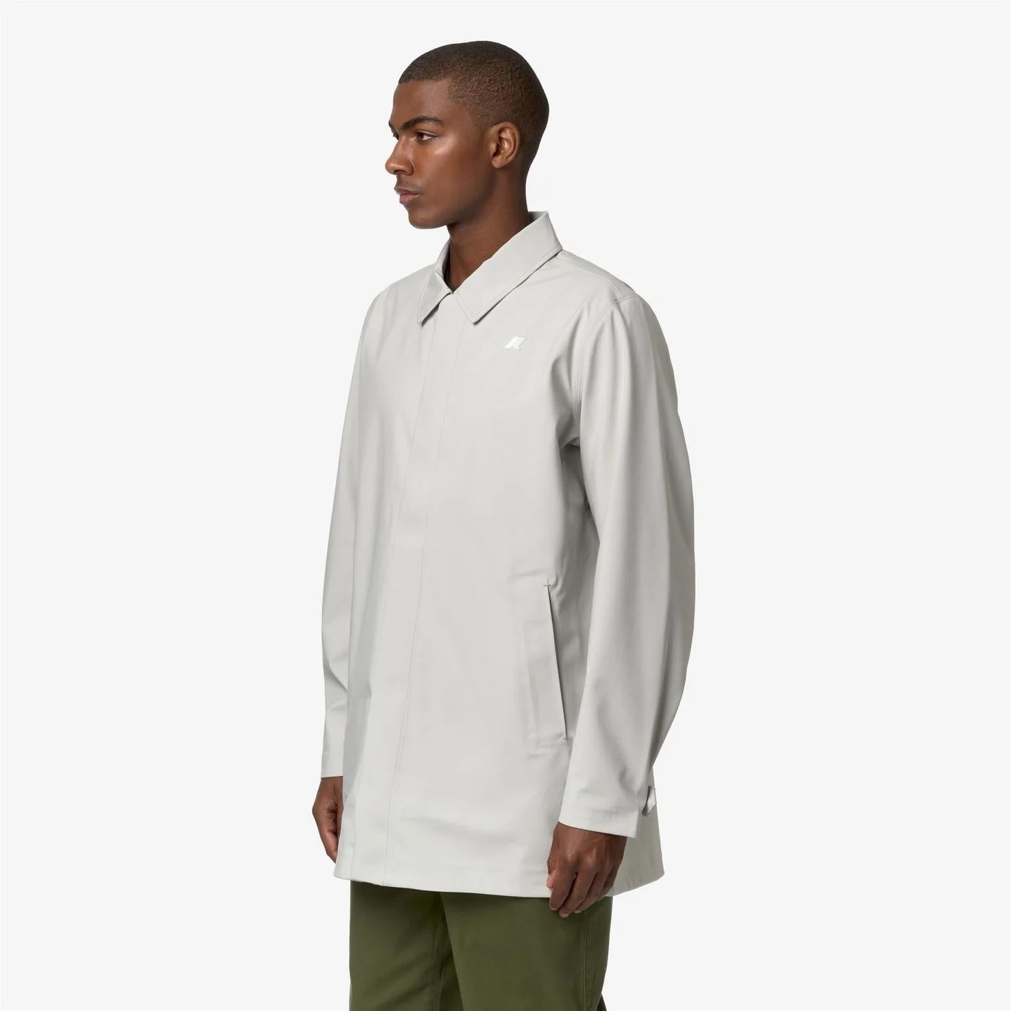 Giacca antipioggia beige da uomo K3131BW 634 K-WAY 