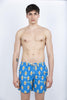 Costume da bagno da uomo Lighting con stampa orologio Duck