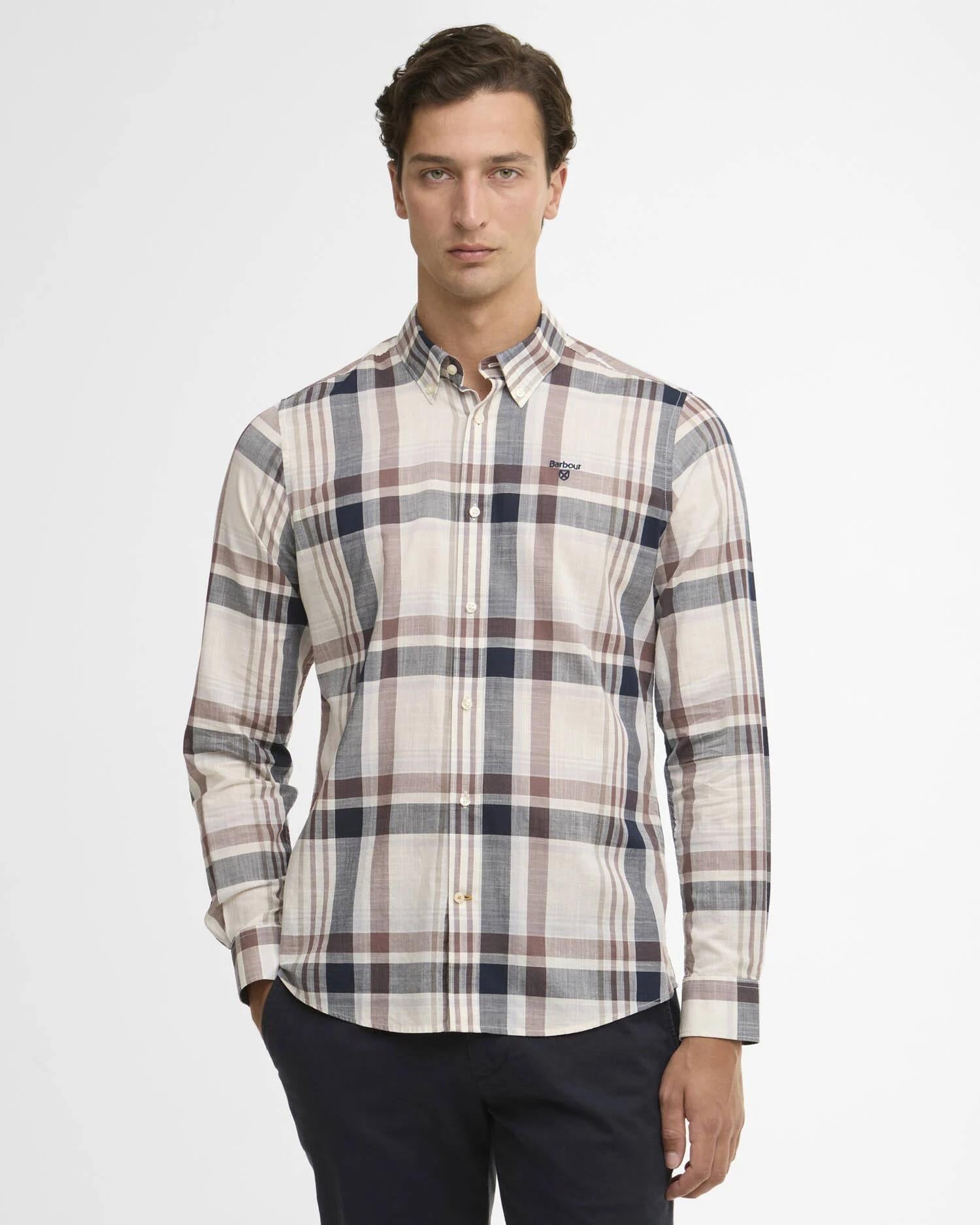 Camicia sartoriale Kidd MSH5295 WH32 BARBOUR 