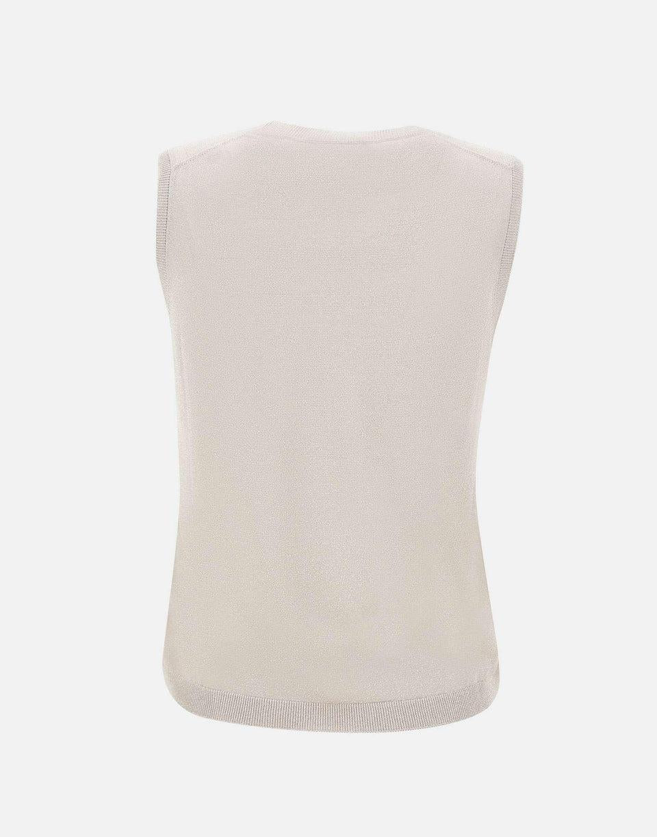 Top in maglia con lurex 57277/23003 056 GRAN SASSO 