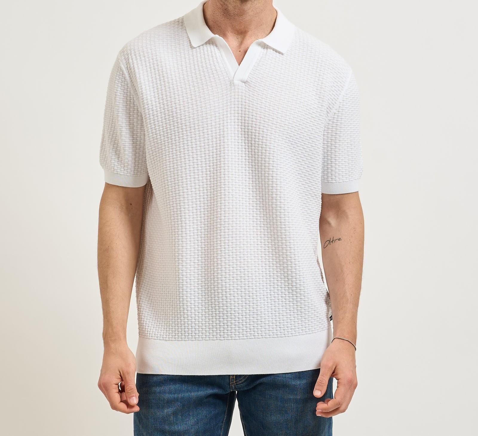 Polo senza bottoni 50561613 100 BOSS 