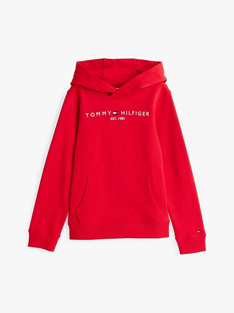 Felpa con cappuccio e logo KS0KS00205J XLG TOMMY HILFIGER 