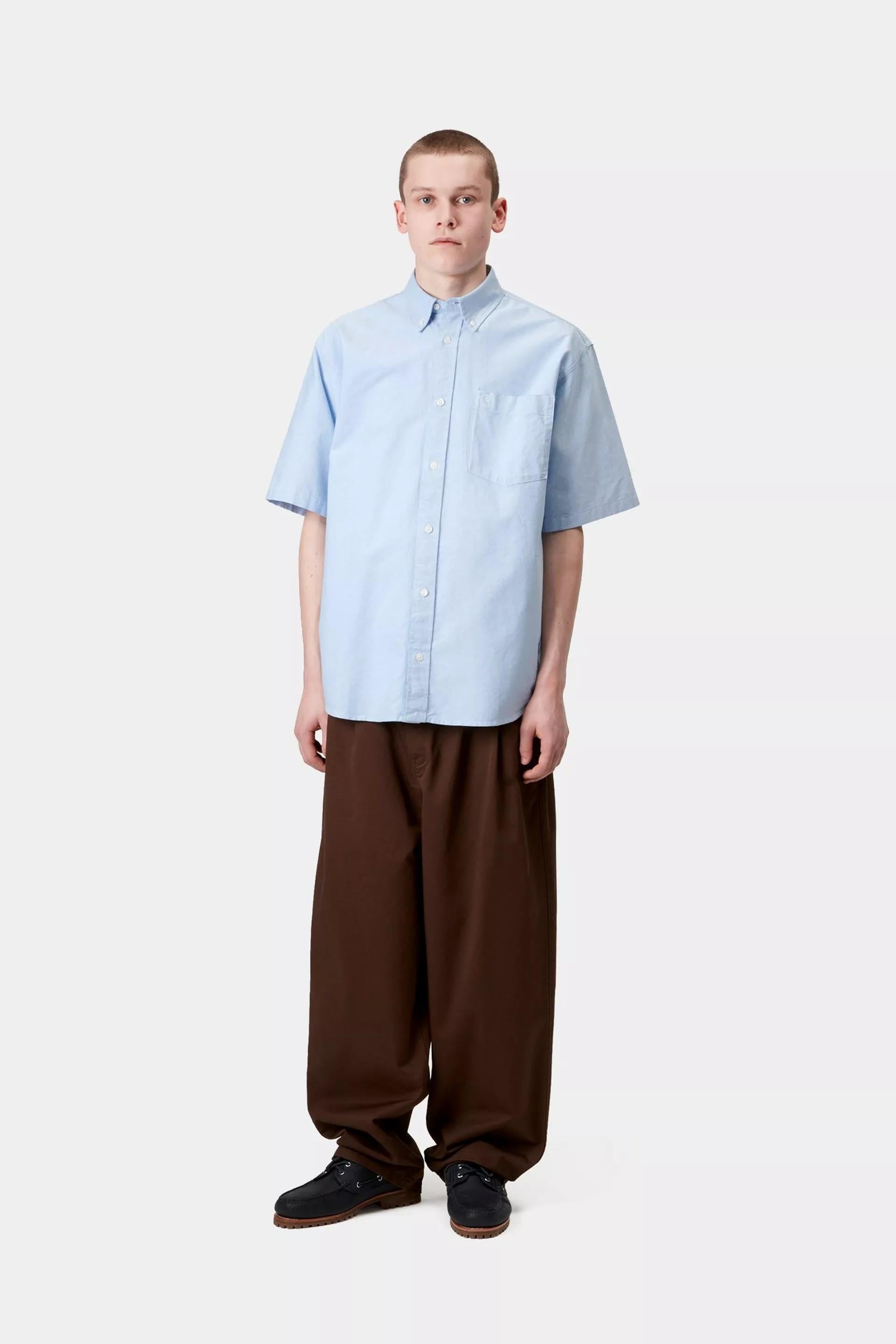 S/S Braxton Shirt I031454 1ONXX CARHARTT WIP 