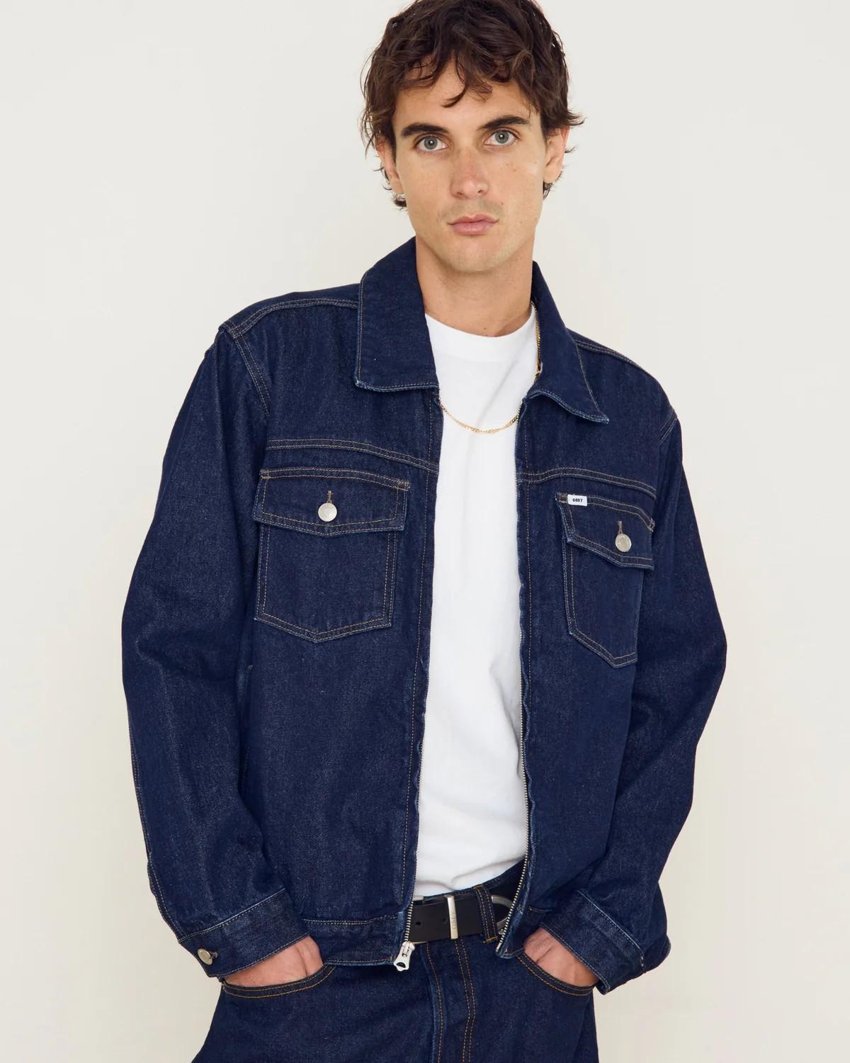 Base trucker jacket 121800615 RID OBEY 