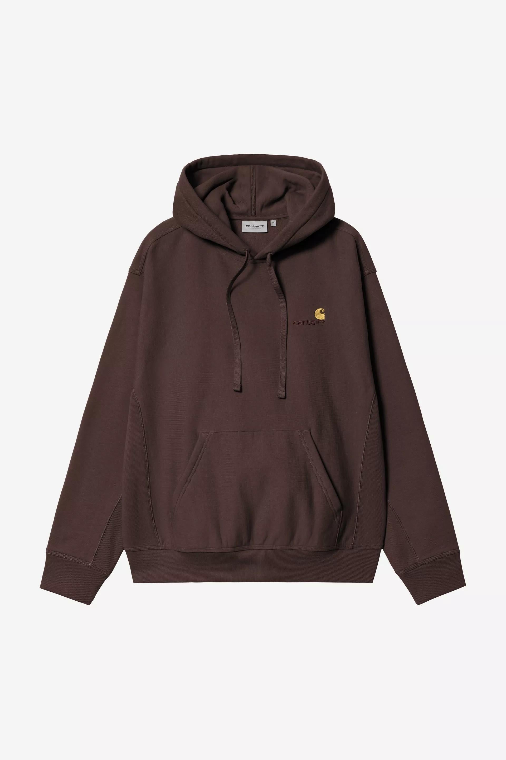 Hooded American Script Sweatshirt I028279 33HXX CARHARTT WIP 