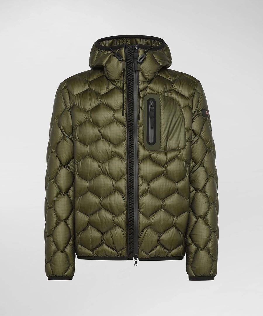 Piumino con trapunta geometrica weiwei kj bmat PEU5205 690 PEUTEREY 