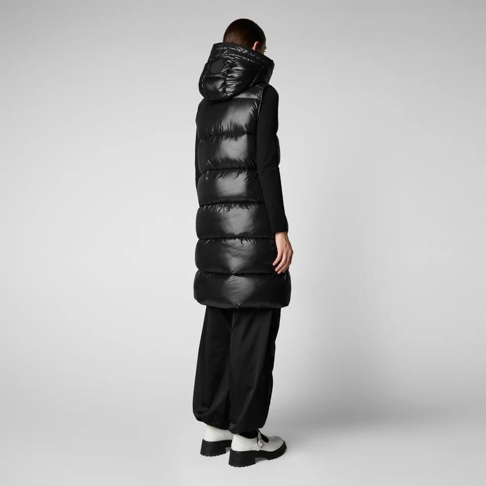 Gilet con cappuccio iria D80302W 10000 SAVE THE DUCK 