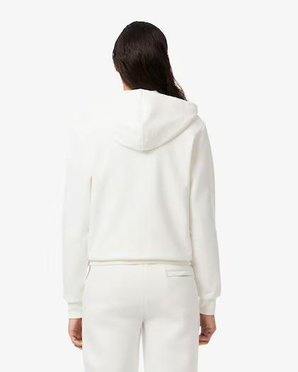 Felpa con cappuccio in pile con zip SF5256 70V LACOSTE 