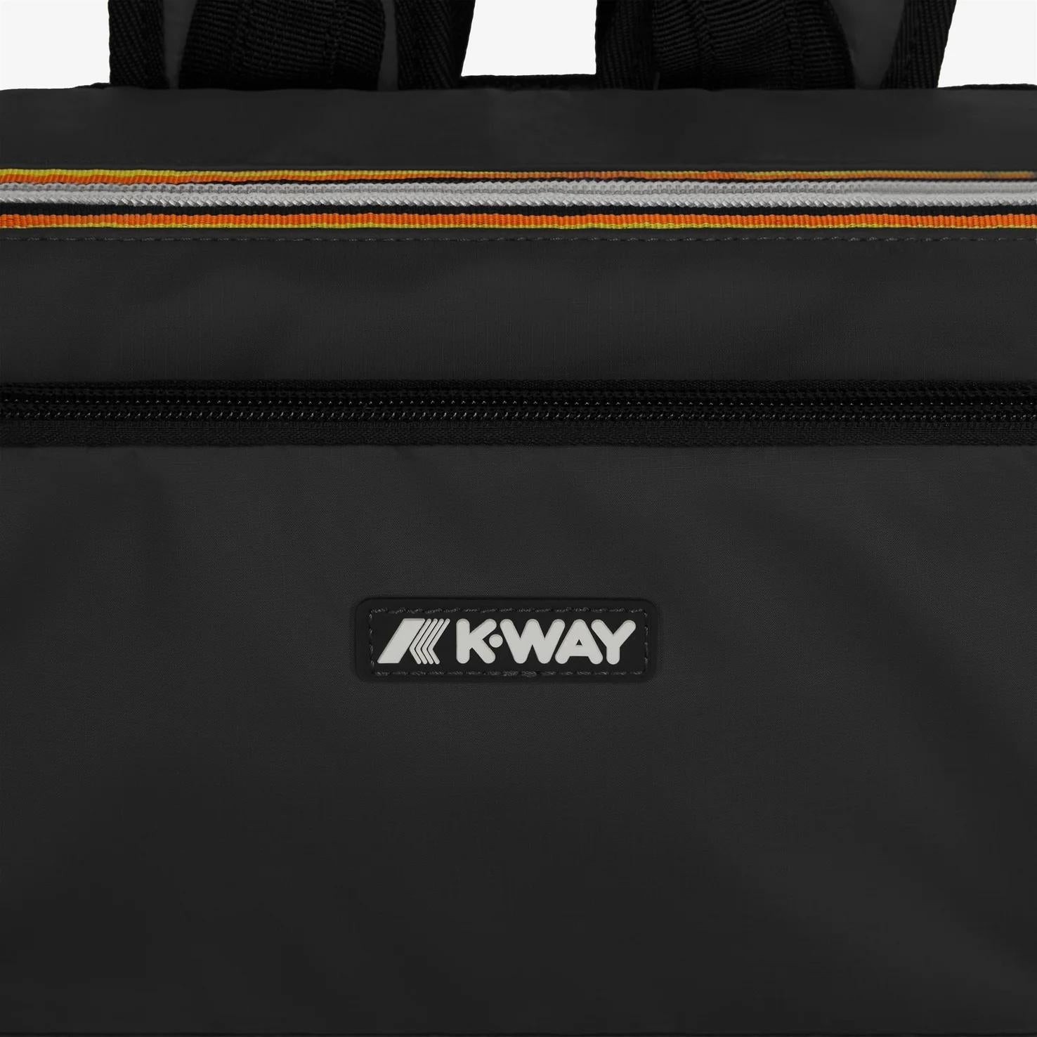 Zaino  unisex nero con scomparto imbottito per laptop K4112XW USY K-WAY ACCESSORIES 