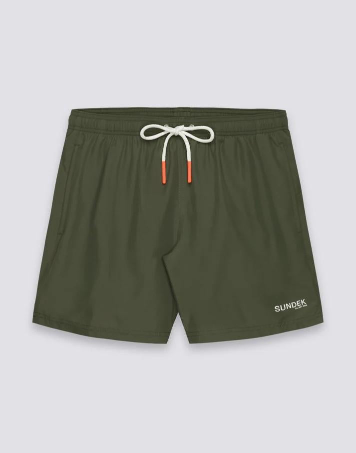 Pantaloncini da bagno a vita media M749BDRT300 30201 SUNDEK 