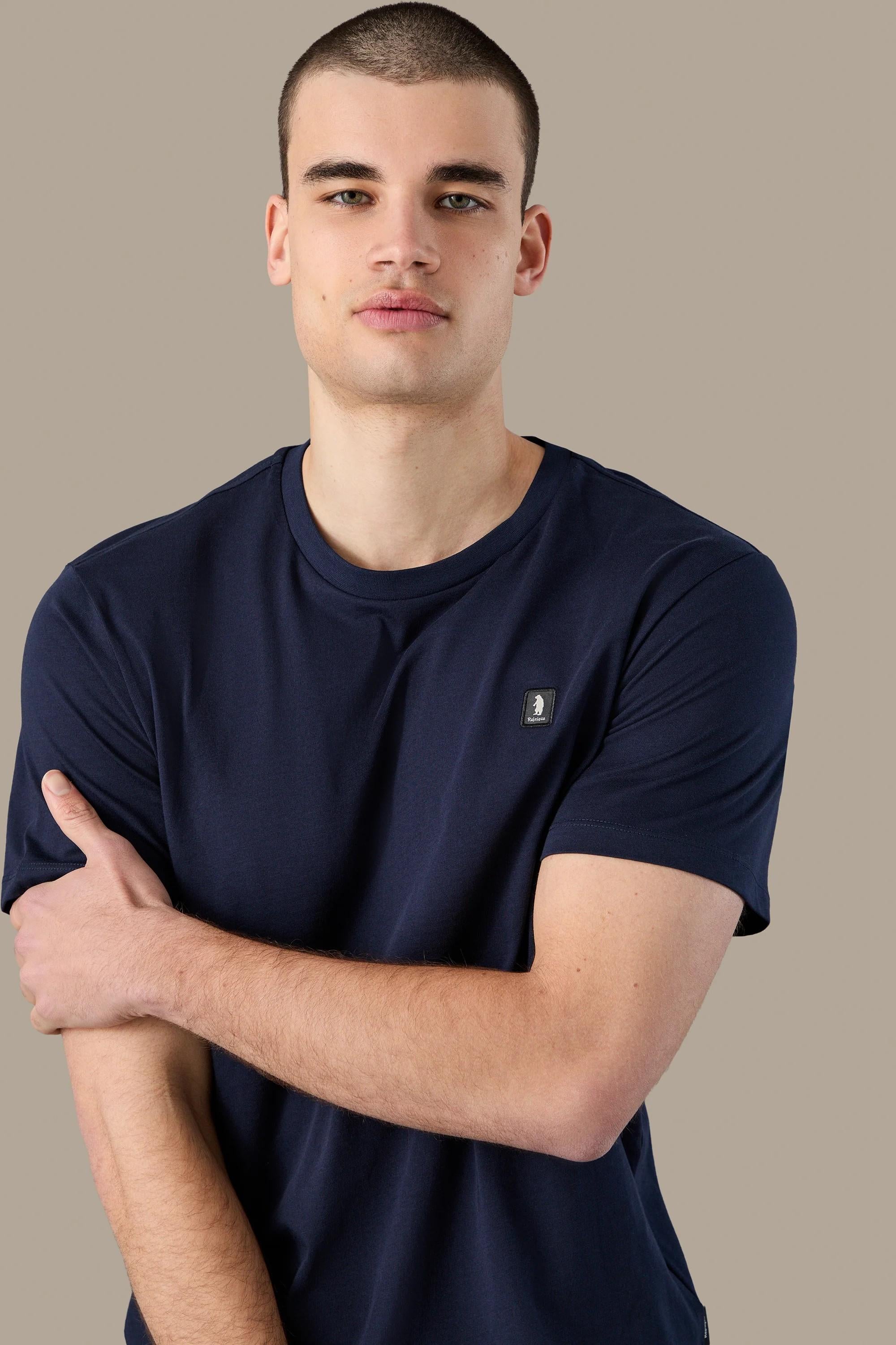T-shirt icon patch R4529M261 NAVY REFRIGUE 