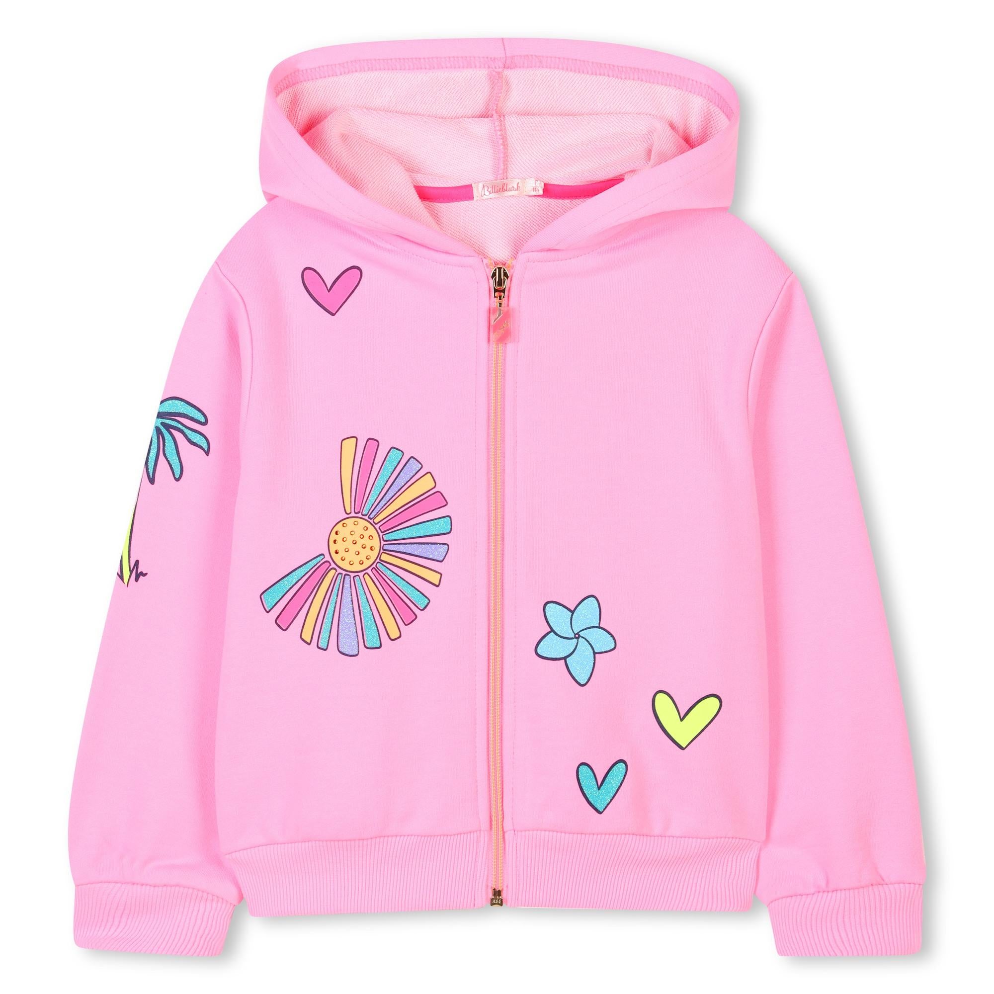 Felpa con cappuccio U20874 462 BILLIEBLUSH 