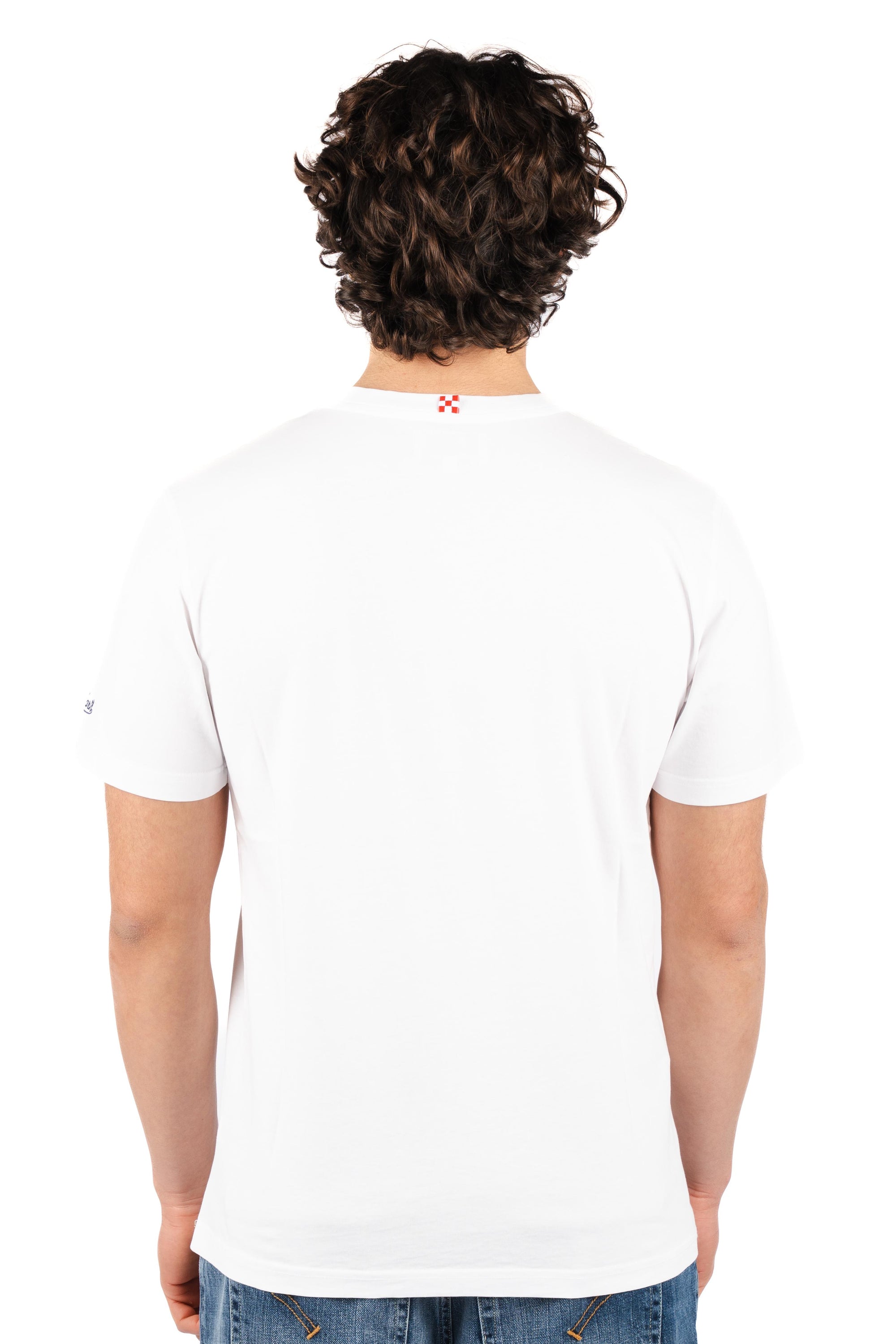 T-shirt Portofino ricamo King of Padel POT0001 01993L MC2 SAINT BARTH 