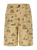 Shorts with all-over print