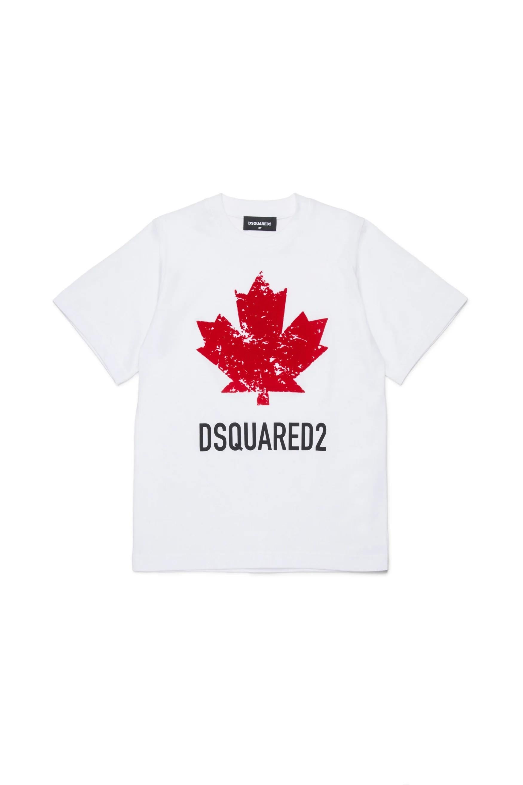 T-shirt con logo DQ2982D00XM DQ100 DSQUARED2 