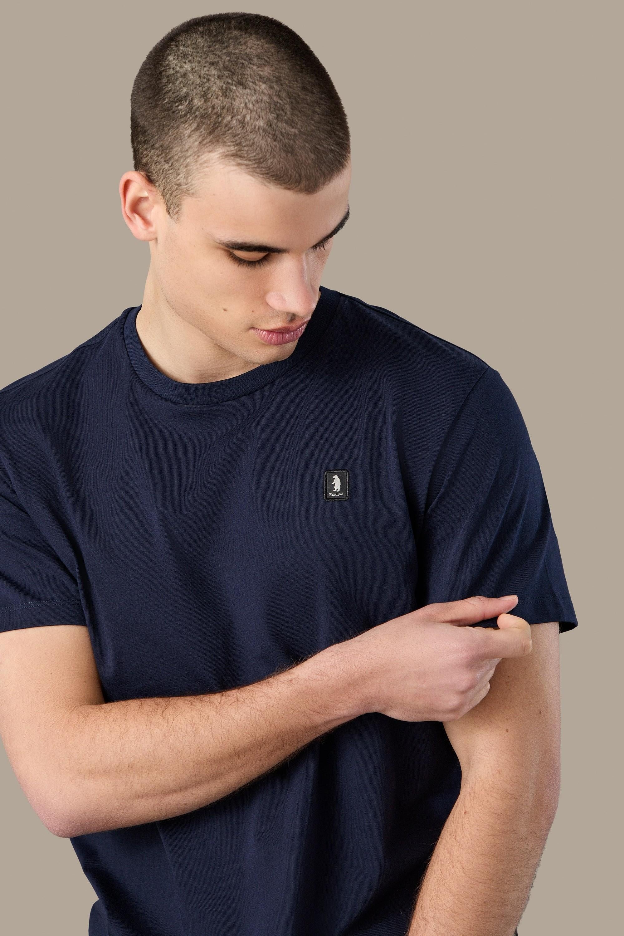 T-shirt icon patch R4529M261 NAVY REFRIGUE 