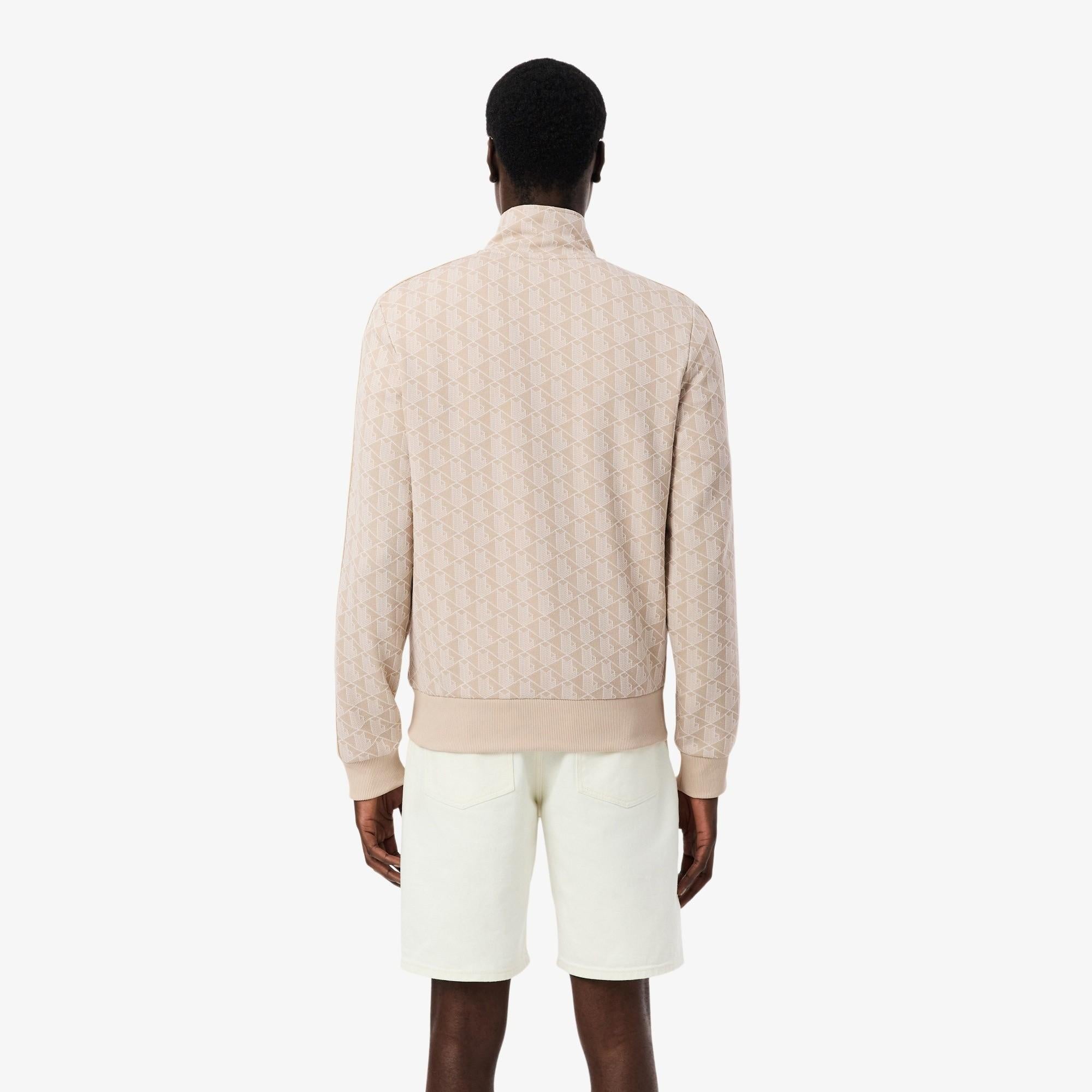 Giacca della tuta in jacquard con zip Paris SH1368 8GI LACOSTE 